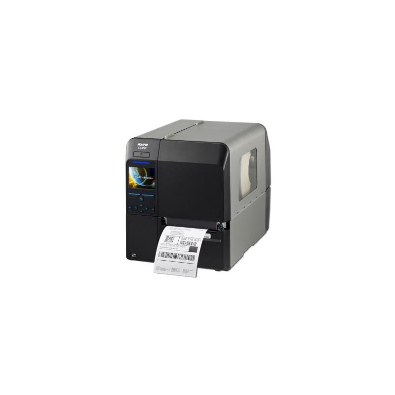 CL4NX Plus 609 dpi with Dispenser incl Liner Rewinder and, RTC + EU power cable