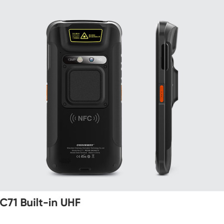 Chainway C71 - Lettore RFID UHF con Barcode
