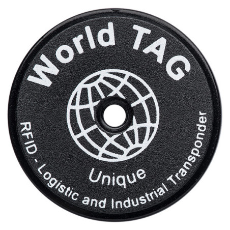 World Tag LF Unique - Black 30 mm - EM4200 V1