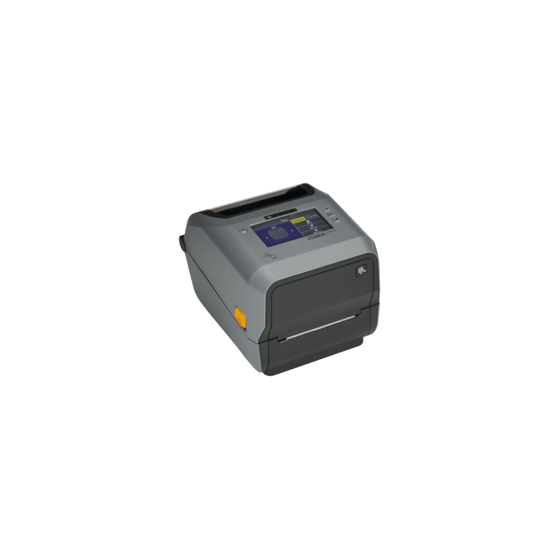 Zebra ZD621R, 8 dots/mm (203 dpi), peeler, disp. (colour), RTC, RFID, USB, USB Host, RS232, BT, Ethernet, Wi-Fi, grey