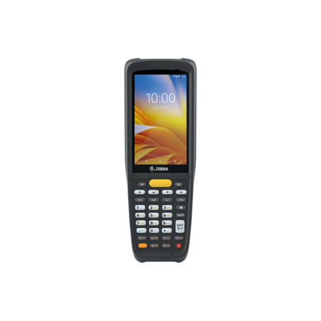 Zebra MC2200, 2D, SE4100, BT, Wi-Fi, Func. Num., Android charging/transmitter cradle