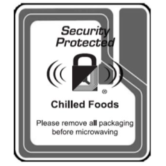 3740 XP - RF Anti-theft Labels for food (indirect contact)