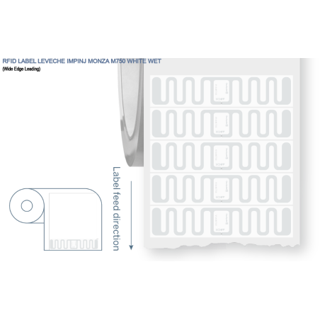 Checkpoint Label Leveche M730 - Etiquetas RFID Resistentes a microondas