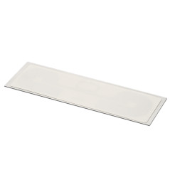 Inlay UHF LABEL WHITE PET RECT 92/28MM - UHF MR6-P
White PET overlay on top Antenna RECT 88/24 mm
