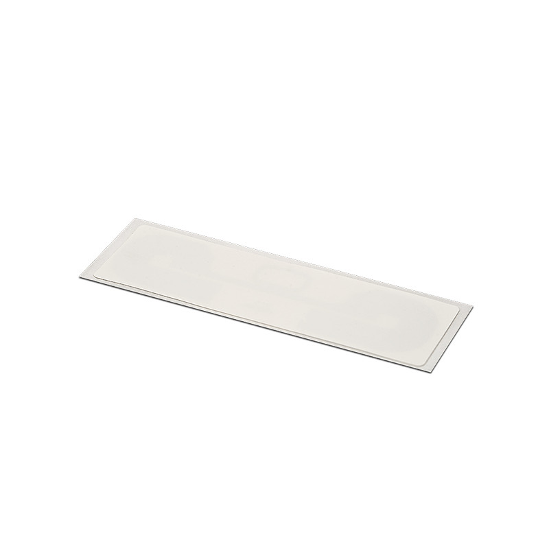 Inlay UHF LABEL WHITE PET RECT 92/28MM - UHF MR6-P
White PET overlay on top Antenna RECT 88/24 mm