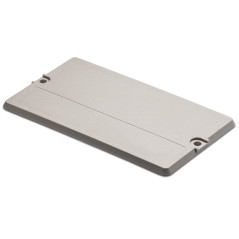 Inline Tag™ Plate - Plate 120/68/3.7 mm (flat, 2 holes) UHF 865-868 MHz, Imping M4E EU 865-868 MHz (ETSI) on Metal, 865-928 MHz 
