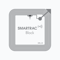 AD Block Lite ICODE SLIX2 - Etichetta bianca 50x50mm