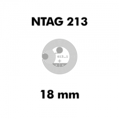 NFC Stickers NTAG213 Round ø18mm